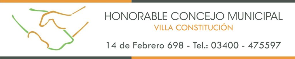Honorable Concejo Municipal pagina web 1